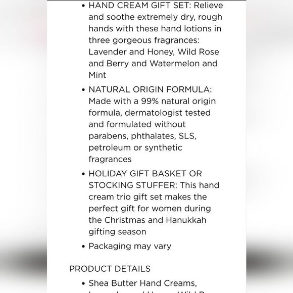 Burt's Bees Hand Cream Trio - Picture 6 of 7